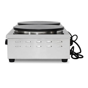 Thiết Bị Nướng Bánh Bằng Thép Không Gỉ Máy Làm <span class=keywords><strong>Crepe</strong></span> Tự Động Hai Tấm Nóng Máy Làm <span class=keywords><strong>Crepe</strong></span> Chạy Điện - Product Image 5