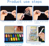 Pinceau Aquarelle Stylo Calligraphie Art Peinture et Art Pinceaux Stylo Aquarelle Peinture Pinceau Art Stylo Pour Vente En Gros