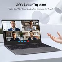 Nuovo Laptop Intel Core i7 N5095 con Grafica Dedicata, 8GB 16GB RAM DDR4, Sblocco con Impronta Digitale, SSD da 256GB 1TB, Telaio in Metallo, Schermo IPS Quad Core, Tastiera Inglese, 60hz