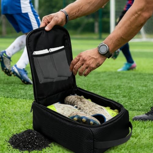 Sac à chaussures pliable en tissu imperméable, pochette de rangement portable pour le sport, la gym, les trajets quotidiens, organisateur de chaussures pour hommes et femmes - Product Image 4