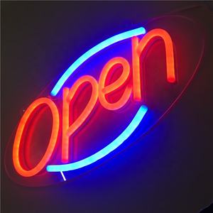 Insegna al <span class=keywords><strong>neon</strong></span> del segno del centro commerciale del ristorante del segno aperto di vendita caldo - Product Image 3