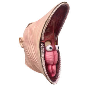 <span class=keywords><strong>Masque</strong></span> d'horreur d'Halloween en latex, cosplay Adam Barbara, <span class=keywords><strong>masque</strong></span> <span class=keywords><strong>Tokyo</strong></span> <span class=keywords><strong>Ghoul</strong></span>, <span class=keywords><strong>masque</strong></span> de cosplay d'anime d'Halloween pour le visage, mode - Product Image 3