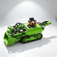 Robot de dragage rotatif pour cisailles avec tête de coupe puissante pour l'élimination des boues dures et des sédiments