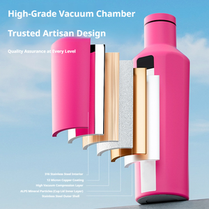 Termo de Acero Inoxidable de 500 ml del Fabricante con Función Alcalina, Ideal para Gimnasio y Viajes - Product Image 5