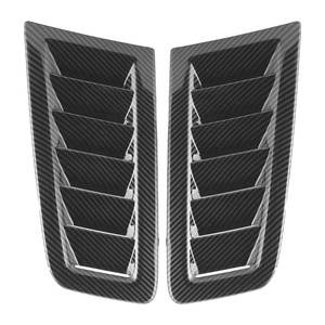 Kit paletta per bocchetta del cofano per auto in fibra di carbonio feritoie di aspirazione del flusso d'aria bocchette di copertura del cofano per RS MK2 stile - Product Image 2