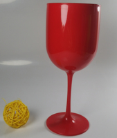 DD1936 Plastique Acrylique Bar Vin Tasse Eau Cocktail Verres Incassables Verres Colorés Flûtes À Champagne Gobelets