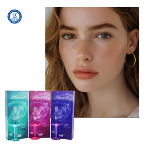 Produits Plurvel Fine Lips, <span class=keywords><strong>acide</strong></span> <span class=keywords><strong>hyaluronique</strong></span> en profondeur, produit de comblement dermique pour l'augmentation des lèvres et le lifting du visage, <span class=keywords><strong>injection</strong></span> de comblement pour les joues - Product Image 2