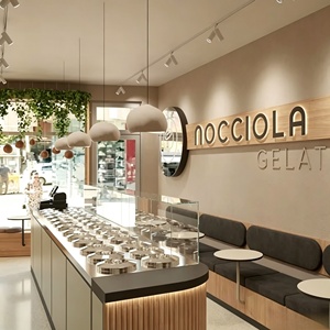 Muebles de Exhibición de Alta Gama para Heladería, Diseño de Vitrina Personalizada, Mostrador Personalizado, Decoración y Renovación de Tiendas Comerciales - Product Image 5