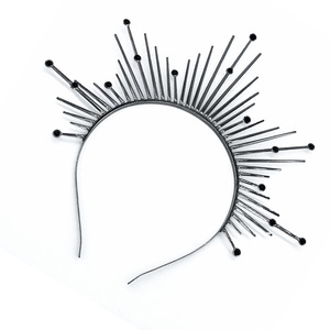 <span class=keywords><strong>Ninfa</strong></span> griega retro metal pelo aro accesorio fiesta graduación diosa Santa halo diadema - Product Image 6