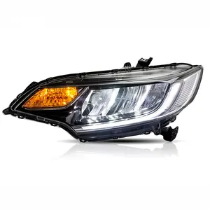 Factory LED Headlight For Honda Fit Jazz EX-L LX DX Sport 2014-2021 Others Car Light Accessories Parts Auto Lighting Head