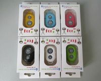 Bluetooths Control remoto Cámara Selfie Obturador Stick Botón para iPhone Android