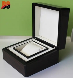 DS Handmade Eco-Friendly Rectangle Timber Luxury Solid Wooden <b>Watch</b> Storage Box - Product Image 6