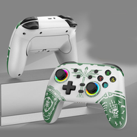 Manette de Jeu Sans Fil Pro avec Gyroscope 6 Axes pour Nintendo Switch Pro, Contrôleur de Jeu Joysticks