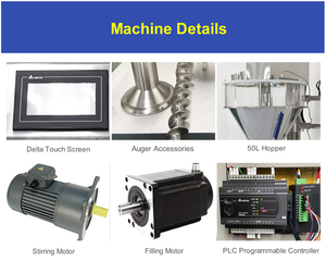 Fabrika doğrudan satış burgu için dolum makinesi toz 5g-5kg baharat tozu ambalaj çanta şişeleri için kutular - Product Image 3
