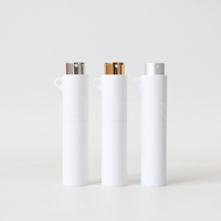 Flacon de parfum rechargeable à clipser avec atomiseur mignon et crochet 10 ml portable