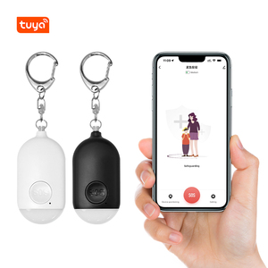 Alarme personnelle rechargeable avec lampe torche LED 130Db, mini alarme porte-clés pour la sécurité personnelle - Product Image 1