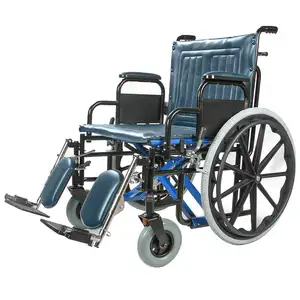 Medical Supplies Heavy Duty Folding Bariatric Manual Wheelchair For Disabled