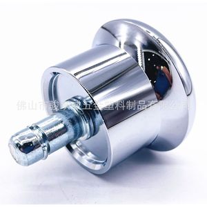 Furniture Casters Rigid 50mm Diameter Chrome Plated Fixed Feet Durable For Furniture - Product Image 4
