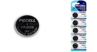 Batería de botón de litio CR2025 de 3V (LiMnO2) para juguetes, herramientas eléctricas y electrodomésticos