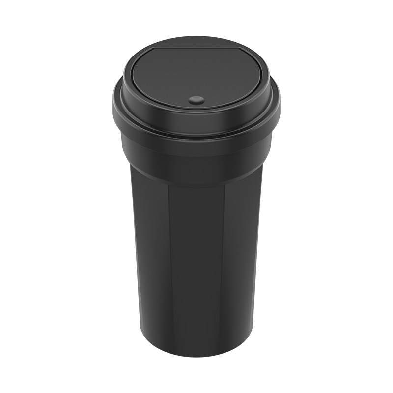 Bote de basura en forma de copa [negro] 1 pieza