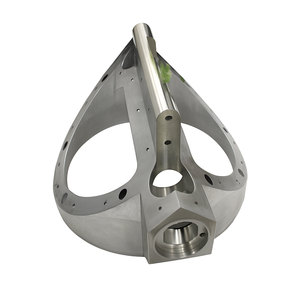 บริการงานกลึงซีเอ็นซีความแม่นยำสูง SHIVCNC โครงสร้างหุ่นยนต์อะลูมิเนียมเหล็กกล้าแบบกำหนดเอง 5 แกน สำหรับงานกลึง รองรับหุ่นยนต์อัตโนมัติ - Product Image 3