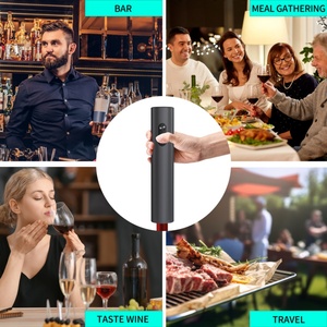 Hot Selling Promotional Gifts <b>Battery</b>-<b>operated</b> Wine Opener Set Automatic Electric Wine Opener for Wedding Gift - Product Image 5