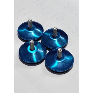Pata de Mueble Xinhengxin, Redonda de 50 mm, de Plástico Resistente, Ajustable, para Gabinete, M82050 - Product Image 5
