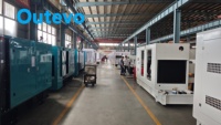 Groupe électrogène diesel silencieux de 100 kW à 300 kW avec ATS (commutateur de transfert automatique) insonorisé pour les ensembles de production cinématographique et télévisuelle