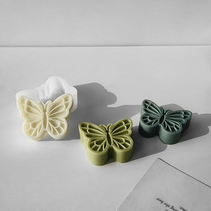 Molde de Silicona para Velas Aromáticas con Forma de Mariposa Hecho a Mano Y498 - Product Image 4