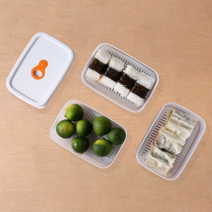 YHYP En gros Boîte de conservation en plastique pour <span class=keywords><strong>riz</strong></span>, fruits et aliments, compatible micro-ondes et <span class=keywords><strong>vapeur</strong></span>, pour cuisson <span class=keywords><strong>vapeur</strong></span> et maintien <span class=keywords><strong>au</strong></span> frais - Product Image 5