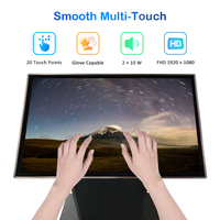 Tableta Digital Interactiva de 55 Pulgadas Compatible con Android y Windows con Ajuste Multiángulo para Navegación en Centros Comerciales/Negocios