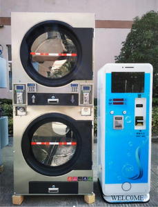 Laveuse-sécheuse commerciale empilable à carte, 16 kg, équipement de blanchisserie à carte - Product Image 4