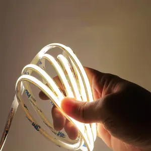 Grosir lampu strip led cob pintar fleksibel rgb rgbic neon usb dmx strip led isi ulang tahan air luar ruangan dengan remote