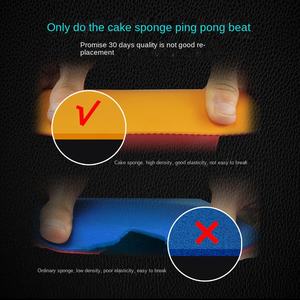 <span class=keywords><strong>LOKI</strong></span> Série E Raquette de tennis de table 6/7/8/9 Star Plaque de base en fibre de carbone Boutons à 7 couches en caoutchouc durable - Product Image 4