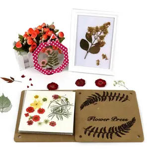 Fiori secchi fatti a mano di vendita calda per fare la stampa di fiori in legno fai da te
