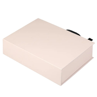 Boîtes cadeaux de luxe noires en forme de livre avec fermeture magnétique en papier couché et ruban - Personnalisables pour cadeaux et artisanat
