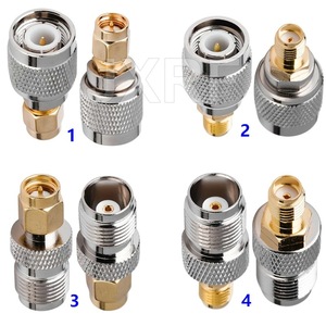 Kit Connettori Coassiali a Radiofrequenza JXRF: Adattatori da <span class=keywords><strong>SMA</strong></span> a <span class=keywords><strong>SMA</strong></span>, SMB, MMCX, BNC, TNC, UHF, Tipo N - Product Image 4