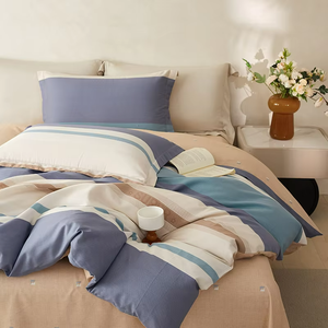 Juego de Funda de Edredón de Algodón 100% Transpirable y Resistente a las Arrugas de Alenhome, con Estampado Botánico <span class=keywords><strong>Fresco</strong></span>, para Parejas - Product Image 1