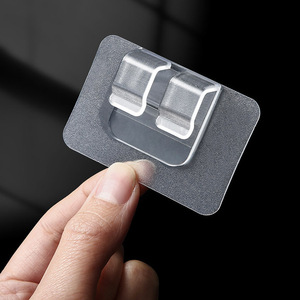 Clips universels adhésifs en <span class=keywords><strong>PVC</strong></span> imperméable pour tapis <span class=keywords><strong>de</strong></span> voiture, fixation sans perçage, double griffe transparente, pour intérieur <span class=keywords><strong>de</strong></span> voiture et cuisine - Product Image 2