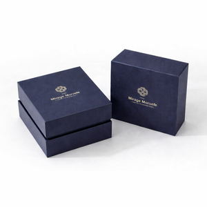 Boîte à bracelet de qualité supérieure, boîte de conditionnement de bijoux personnalisée avec couvercle et base, avec insert en coussin, estampage à chaud, logo personnalisé, vente en gros - Product Image 3