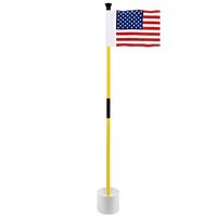 Ensemble de drapeaux de golf pour green, drapeaux d'entraînement, fournitures pour parcours de golf, ensemble de drapeaux pour coupes de golf
