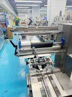 Máquina de Envasado Horizontal de Flujo Continuo con Servomotor Completo para Galletas, Sándwiches, Chocolate, Dulces, Pastillas de Baño, Bombas de Baño
