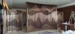 Panneau mural en aluminium moderne avec finition thermolaquée pour usage extérieur, design minimaliste, fonction anti-corrosion - Product Image 5
