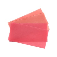 TM012 Zogar plaque de base de moulage de modélisation de matériel de laboratoire dentaire feuille de cire rouge, cire de morsure rose dentaire