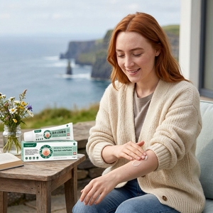 Crema Lenitiva per la Pelle, Unguento Erboristico Anti-Prurito OEM 20g per Irritazioni Cutanee e Punture di Insetti, Eczema, Funghi, <span class=keywords><strong>Herpes</strong></span> - Product Image 1