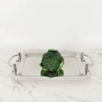 Limeikitchen — plateau miroir en métal, décoration de mariage, assiette de service, plateaux à gâteaux, pour le thé de l'après-midi