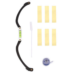 Suministros de <span class=keywords><strong>tatuaje</strong></span> preentintados negros maquillaje permanente <span class=keywords><strong>arco</strong></span> <span class=keywords><strong>flecha</strong></span> línea regla ceja herramienta de mapeo hecha de plástico duradero - Product Image 3