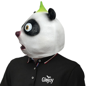 Funny Latex Red <strong>Panda</strong> <strong>Mask</strong> Halloween Masquerade Cosplay Party Prank Props Animal Headgear Wholesale Custom Design - Product Image 6