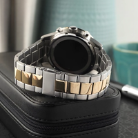 Montre de plongée sportive de luxe pour homme, mouvement à quartz, acier inoxydable, cadran en cristal, affichage analogique, 50 m, 22 mm