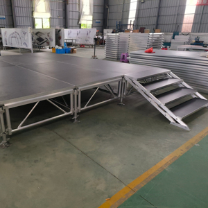 Manufacturer Customized Portable Aluminium Stage <strong>Platform</strong> with Adjustable Legs for Activity Stage - Product Image 1